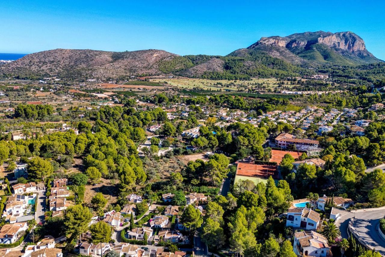 Ruhiges Eckreihenhaus Mit Pool In La Sella Zarzas One Denia Pedreguer Exterior foto